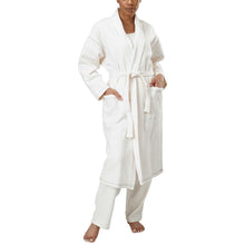 Load image into Gallery viewer, Mid-Length Fleece Robe
