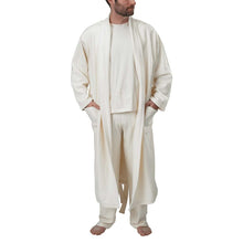 Load image into Gallery viewer, Mid-Length Fleece Robe