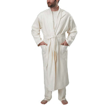 Load image into Gallery viewer, Mid-Length Fleece Robe