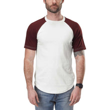 Load image into Gallery viewer, Short Sleeve Baseball Raglan Tee