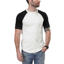 Load image into Gallery viewer, Short Sleeve Baseball Raglan Tee