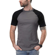 Load image into Gallery viewer, Short Sleeve Baseball Raglan Tee