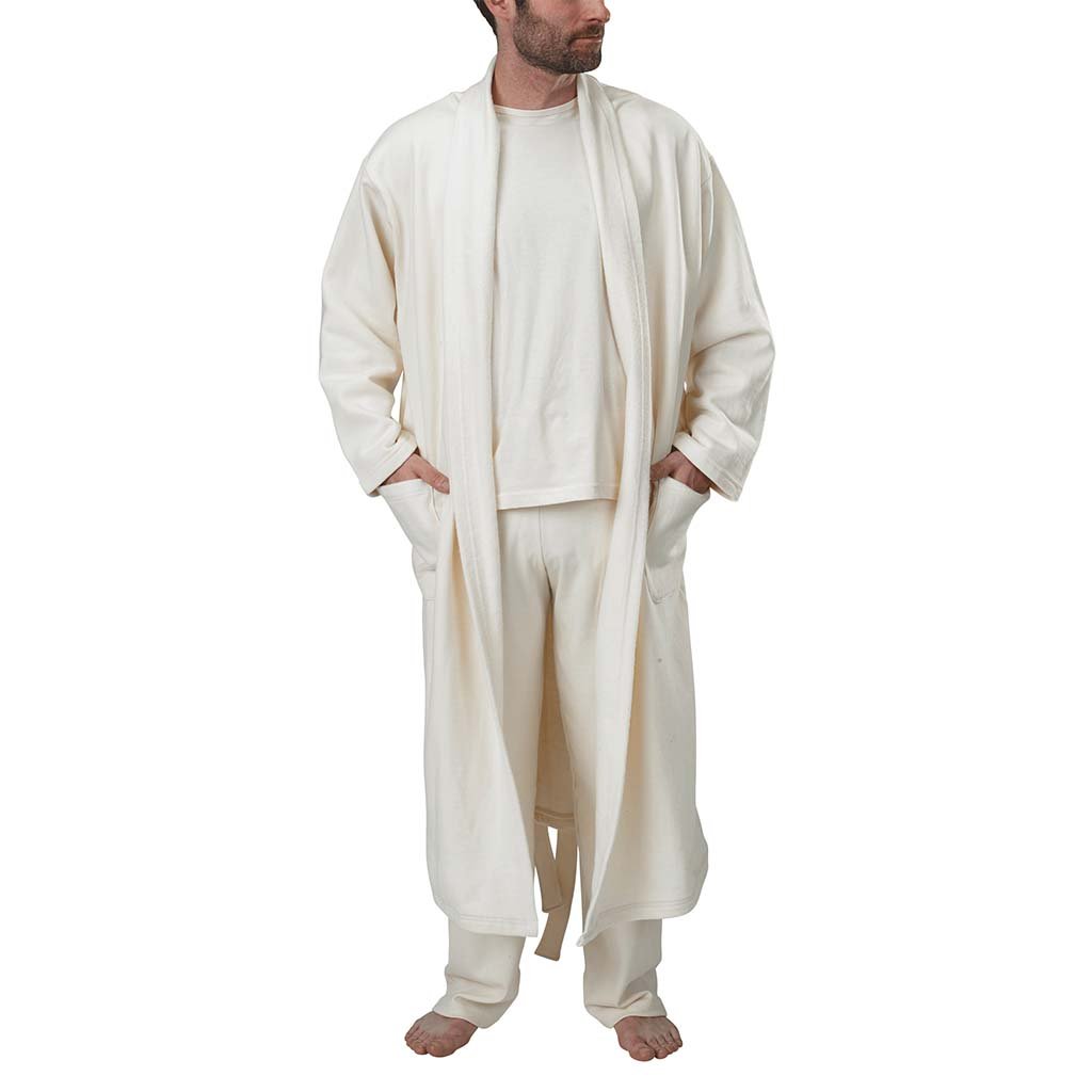 Mid-Length Fleece Robe
